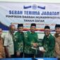 Serah terima jabatan Pimpinan Daerah Muhammadiyah (PDM) Tanah Datar periode 2015-2022 ke PDM periode 2022-2027 hasil Musyda Terpadu 2023 di Ruang Pertemuan PDM Tanah Datar, Ahad (25/6/2023). (Dok.Nopil Asrianto)