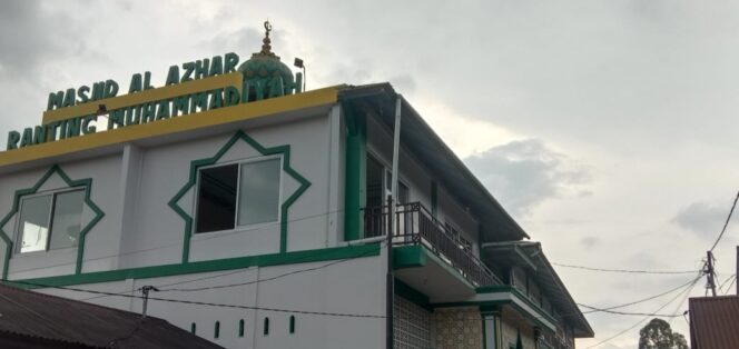 
 Potret Masjid Al Azhar Muhammadiyah Simpang Empat Pasaman Barat. (Dok. Ardinal)