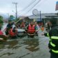 Kondisi banjir di Kota Padang. (Dok.IST)