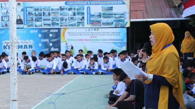 
 Kegiatan Ekstrakurikuler di Pondok Pesantren Kauman Muhammadiyah Padang Panjang.(Ist)