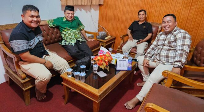 
 Silaturahim MDMC Sumbar bersama PDM Kota Padang.(Hafiz)