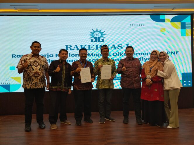 
 Utusan Majelis Dikdasmen-PNF PWM Sumbar saat Rakernas. (IST)