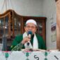 Dr. H. Irwandi Nashir saat bertausiah di Masjid Jami’ Sholihin, Jorong Padang Batang, Mungka, Kabupaten Limapuluh Kota, Ahad (6/8/2023). (Dok. PDM Kota Payakumbuh).