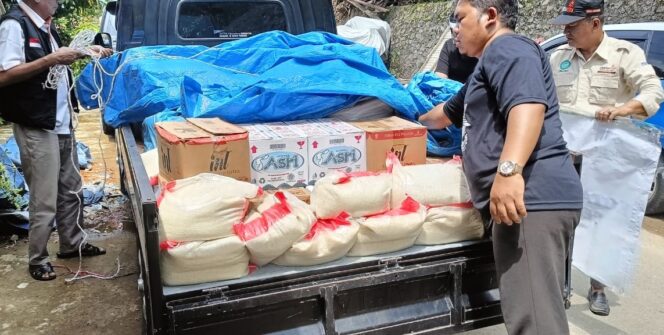 
 MDMC Sumbar salurkan bantuan logistik. (IST)