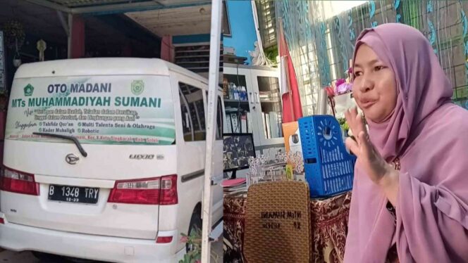 
 Kian Lengkap, MTs Muhammadiyah Sumani Miliki Mobil Operasional