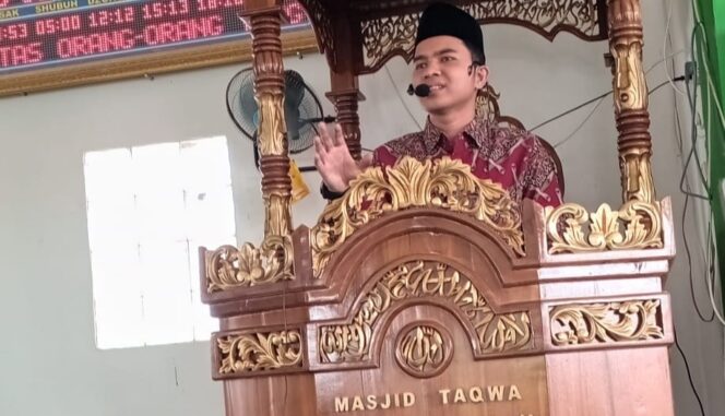 
 Wirid Perdana, Ketua PCM Kubung Andri Putra Ingatkan Kembali Pesan Kyai Ahmad Dahlan