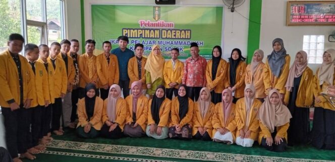 
 PD Ikatan Pelajar Muhammadiyah Kabupaten Solok 2022-2027 Dikukuhkan, Ini Strukturnya