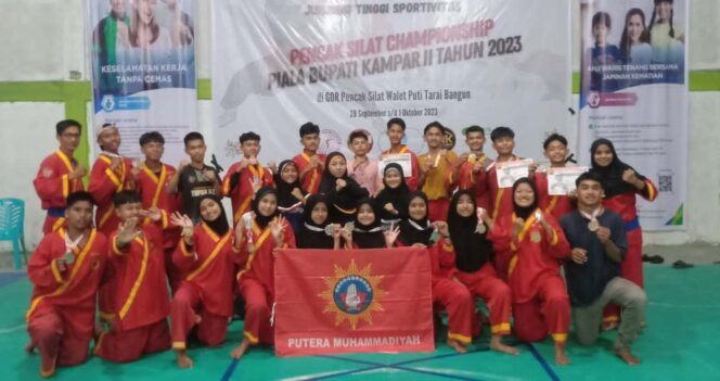 
 Atlet Tapak Suci Kauman Bawa Pulang 14 Medali dari Kejuaraan Silat Piala Bupati Kampar Tahun 2023