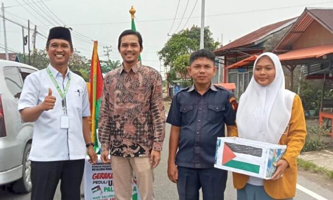 
 Ponpes Muhammadiyah Tamiang Galang Dana untuk Palestina