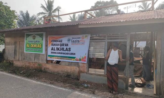 
 Lazismu Limapuluh Kota Gelar Bedah Rumah Alquran