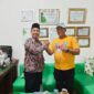 Keterangan Foto: Pertemuan Ketua Pimpinan Wilayah Pemuda Muhammadiyah Sumatera Barat (PWPM Sumbar) terpilih, Ade Herdiwansyah, dengan Ketua PW Gerakan Pemuda (PW GP) Ansor Sumbar, Rahmat Tuanku Sulaiman. (IST)