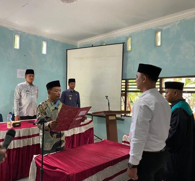 
 Sekretaris PDPM Agam Imam Syafi’i Dilantik Jadi Kasi Kesra Nagari Tiku Utara