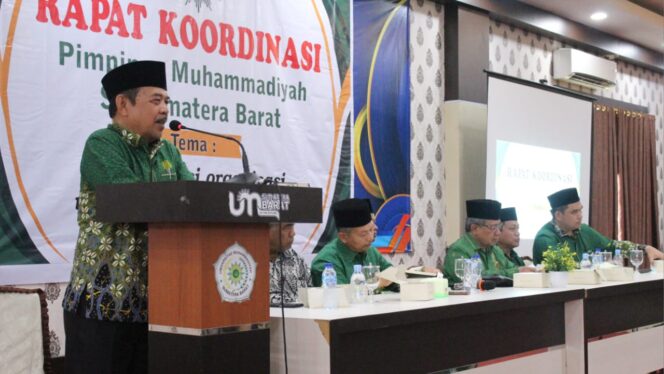 
 Sekretaris Pimpinan Wilayah Muhammadiyah Sumbar, H. Apris.(Ist)