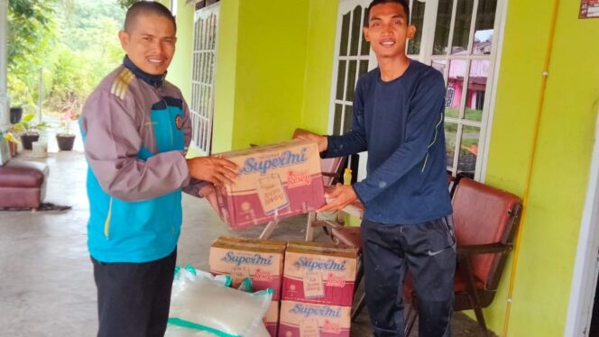 
 MDMC Limapuluh Kota Salurkan Bantuan Sembako bagi Korban Terdampak Banjir di Pangkalan