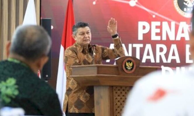 
 Kepala BNPT Komjen Pol Mohammed Rycko Amelza Dahniel (Biro Perencanaan, hukum dan Humas BNPT)